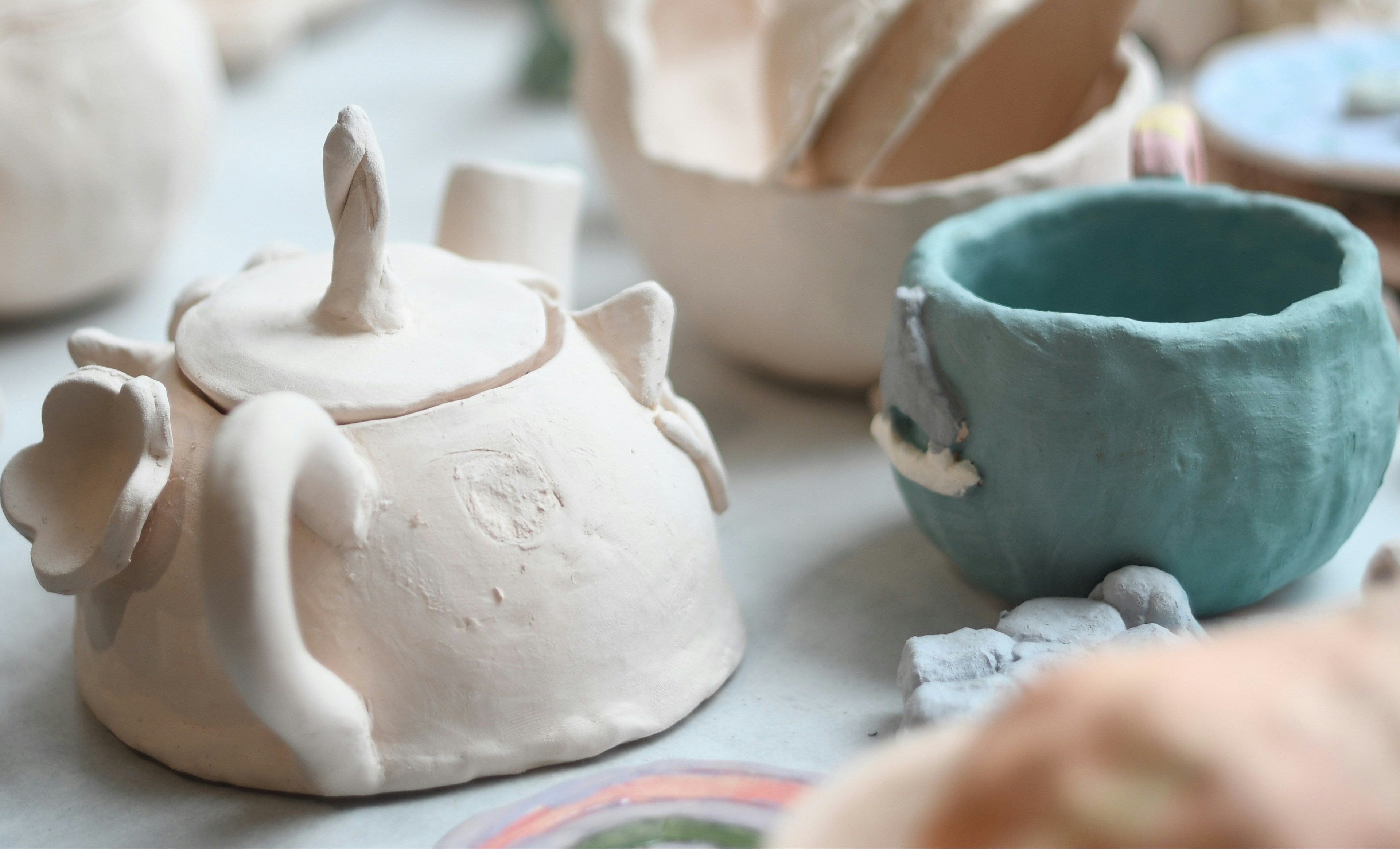 ceramica y modelado niños